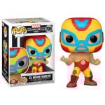 Funko Pop Marvel Lucha Libre El Héroe Invicto Iron Man