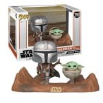 Funko Pop Star Wars Le Mandalorien et Bébé Yoda