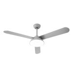 Ventilatore da soffitto Fabrilamp Umi con motore DC pale reversibili e controllo grigio