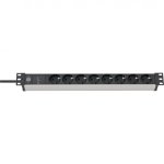 Brennenstuhl Multiprise Contre Surtensions 19" Alu-Line 19.500A 8 Prises 2m