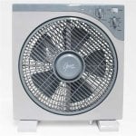 Ventilador de sobremesa Helios Home Greco DF12-30 30W 5 aspas gris temporizador