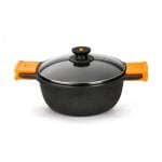 BRA Efficient Cacerola Alta con Tapa Aluminio Fundido 36cm BRA Efficient Cacerola Alta con Tapa Aluminio Fundido 36cm