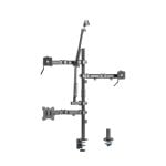 Kimex Streaming Soporte de Mesa para Monitor Luz Cámara y Micrófono de 17" a 32" Kimex Streaming Soporte de Mesa para Monitor Luz Cámara y Micrófono de 17" a 32"