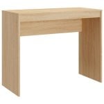 VidaXL Spanplatten-Schreibtisch 90x40x72cm Eiche VidaXL Spanplatten-Schreibtisch 90x40x72cm Eiche