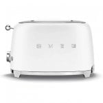 Smeg 2-Scheiben-Toaster im 50er-Jahre-Stil, 950 W, Weiß
