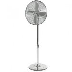 Standventilator Fm Calefacción PM-140 55W 40cm 3 Stufen Metall Chrom Oszillierend