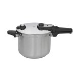 Olla a Presión Rápida Jata 24cm 6L Acero Inoxidable Inducción