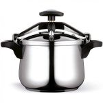 Olla a presión Fagor Clásica 6L acero inoxidable 3 sistemas seguridad