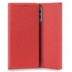 Custodia Flip Cover tinta unita rossa per Samsung Galaxy A73 5G A736
