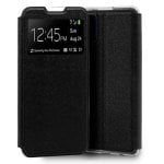 Coole glatte schwarze Flip-Cover-Hülle für Samsung Galaxy A41 A415