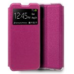 Étui à rabat rose uni cool pour Xiaomi Mi 10 Lite