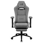 Cadeira para jogos Aerocool Royal AeroWeave com apoio para os pés cinza