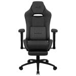 Aerocool Royal AeroWeave Silla Gaming con Reposapiés Negra