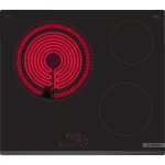 Bosch PKK631BB8E Placa Vitrocerámica 3 Zonas 60cm Negra