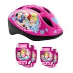 Casco da principessa, ginocchiere e gomitiere Casco da principessa, ginocchiere e gomitiere