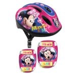 Casco Rodilleras Y Coderas Minnie Casco Rodilleras Y Coderas Minnie