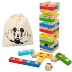 Juego De Bloques Apilables De Madera Woomax Disney