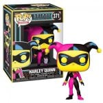 Figura Funko Pop Funko Inc Harley Quinn Black Light Vinil 9cm Brilha Escuro