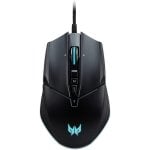 Mouse da gioco ottico Acer Predator Cestus 335 19000 DPI Nero