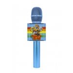 OTL Technologies Paw Patrol Microphone sans fil pour enfants pour karaoké avec haut-parleur bleu