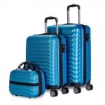 Numada Set Valises Et Trousse De Toilette 3 Pcs Valise Moyenne Et Petite 20" (53x33.5x22cm) + 24" (63x39.5x26.8cm) Numada Set Valises Et Trousse De Toilette 3 Pcs Valise Moyenne Et Petite 20" (53x33.5x22cm) + 24" (63x39.5x26.8cm)