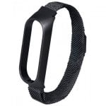 Contact Pulsera Metálica Negra para Mi Band 5/6
