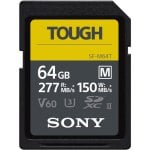 Sony Tough SF-M64T SDXC 64GB UHS-II U3 V60 Classe 10