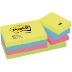 Bloc Notes Adhésif Amovible et Post-it Post-it 38x51 Mm Néon Pack de 12 Blocs Assortis