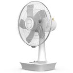 Newlux Desk W500 Ventilador de sobremesa 5 Aspas 40cm Blanco