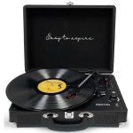 Tocadiscos Prixton VC400 6W Bluetooth Tracción Correa USB MicroSD Vintage