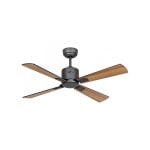 Ventilador de Teto CasaFan Eco Neo III 103cm 22W Basalto/Preto ou Teca