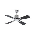 Deckenventilator CasaFan 948001 Eco Neo III 92cm Schwarz/Teca DC Motor