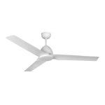 Ventilatore da soffitto EDM Java con controllo 60W 130 cm