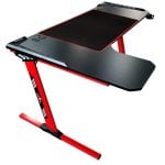 UnicView Mesa Gaming de Canto com LED RGB 140cm