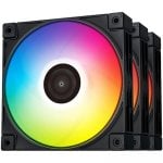 DeepCool FC120 Kit 3 ventole RGB nere da 120 mm