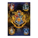 Erik Editores Poster Harry Potter Scudo di Hogwarts 91,5x61 cm
