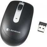 Mouse wireless Dynabook Toshiba W90 1800 DPI Nero