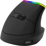 Mouse wireless ergonomico Ordissimo nero