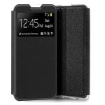 Cool Case Flip Cover Noir Lisse pour TCL 30/30 Plus/30 5G