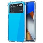 Coque antichoc transparente pour Poco M4 Pro