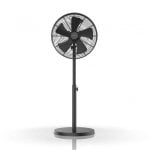 Newlux Smart W1250 Ventilador de Pie 50W 5 Aspas 40cm Altura Regulable Negro