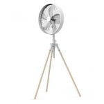 Newlux Tripod W3050 Ventilador de Pie 50W 5 Aspas Metal Blanco