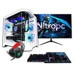 Nitropc Pack Silver Plus Intel Core i5-12400F/16GB/1TB SSD/RX 6500 XT+ Monitor 24" FullHD Nitropc Pack Silver Plus Intel Core i5-12400F/16GB/1TB SSD/RX 6500 XT+ Monitor 24" FullHD