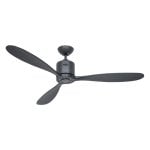 Ventilador de teto CasaFan Aeroplan Eco motor DC luz comando 132cm cinza basalto