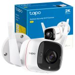 Tapo TC65 Cámara de Vigilancia Exterior, 2K 3MP, Detección IA Gratuita, Visión Nocturna