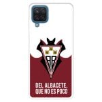 Capa para Samsung Galaxy A22 4g de Albacete Shield "de Albacete que não é pouco" - Licença oficial Albacete Balompié