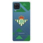 Capa para Samsung Galaxy A22 4g de Betis Shield Fundo Transparente - Real Betis Balompié Licença Oficial