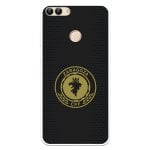 Capa para Huawei P Smart Del Zaragoza Cf Femenino Shield Black Background - Licença Oficial Zaragoza Cf Femenino