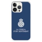 Rcd Espanyol Iphone 13 Pro Case Shield Blue Background Shield Blue Background - Licença Oficial Rcd Espanyol