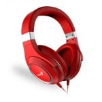 Genius HS-610 Auriculares con Micrófono Rojos